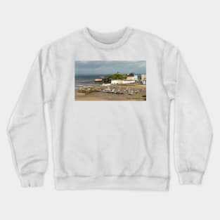 Tenby, Pembrokeshire, Wales Crewneck Sweatshirt